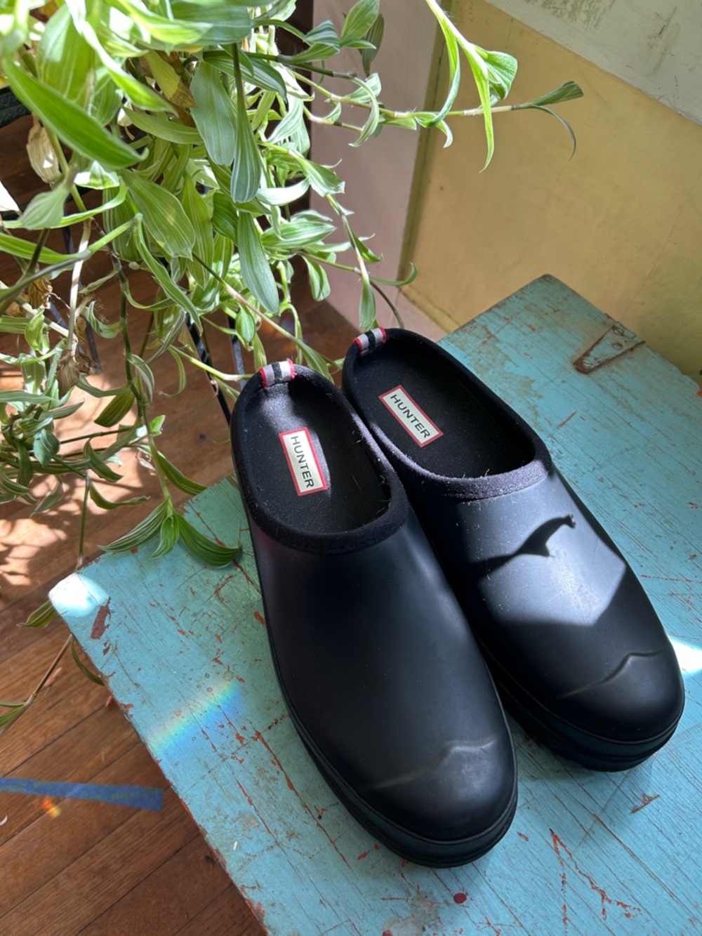 Hunter Original Play Clogs in Black